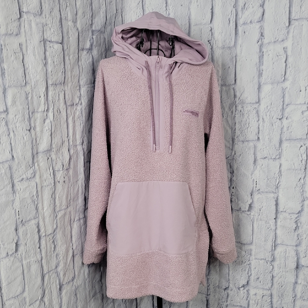 Under Armour‎ Lilac Half-Zip Sherpa Hoodie Pullover S/M